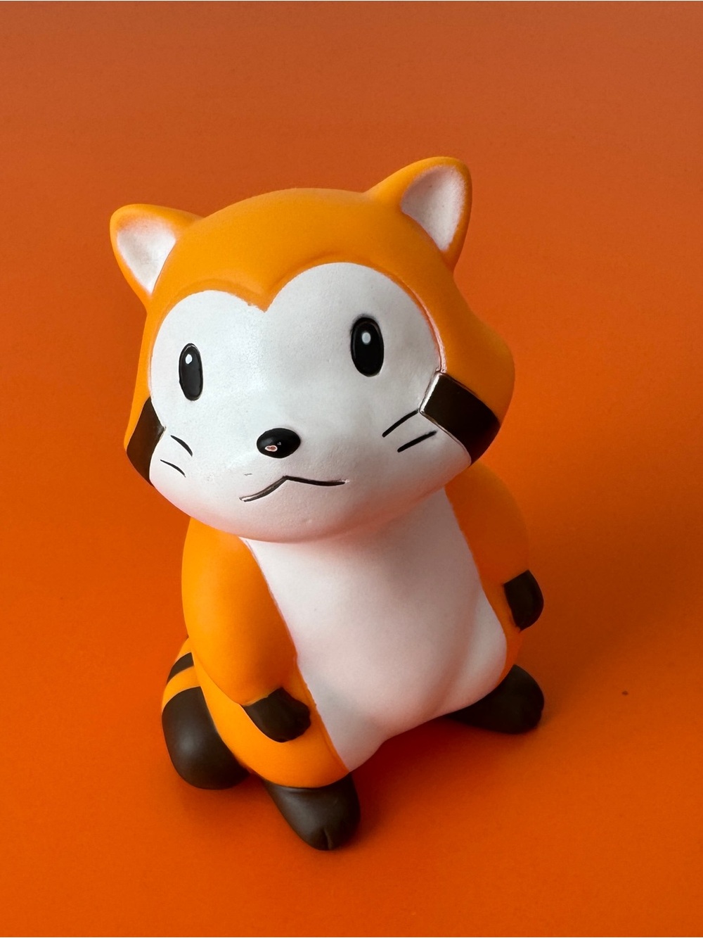 RASCAL THE RACCON! VINTAGE-VINYL PIGGY BANK.
